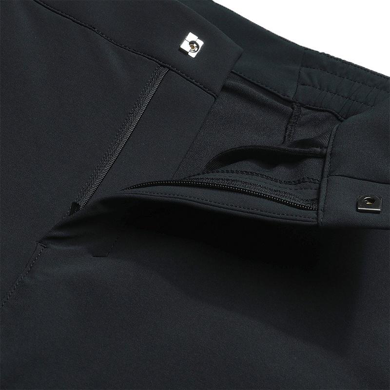 Fila A.P. Fashion Trend Simple Classic Basic Versatile Comfortable Woven Casual Pants Men Bottoms Deep-Black A11M611802FBK