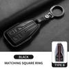 Leather Car Remote Key Case Cover Shell Fob For FAW Hongqi H5 HS5 H9 HS7 H7 L5 HS3 L9 E-HS9 E-QM5 LS7 E-HS3 Keychain Accessories