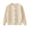 [Including Wool] Autumn and Winter New Comfortable Soft Knitted Jacket, Girls' Sweater, Cardigan, Warm Bow