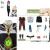 Polyester Genshin Impact Kavvi Cosplay Clothes
