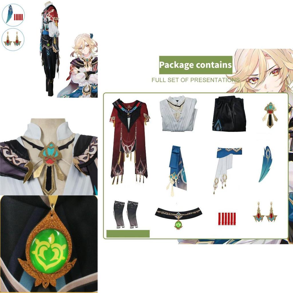 Polyester Genshin Impact Kavvi Cosplay Clothes