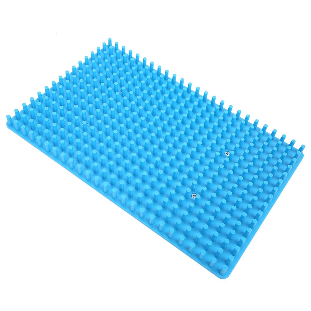 0#400 Löcher Kapsel Pulver Füllplatte Leere Kapsel Platten Kapsel Manuelle Füllung Werkzeug Blau