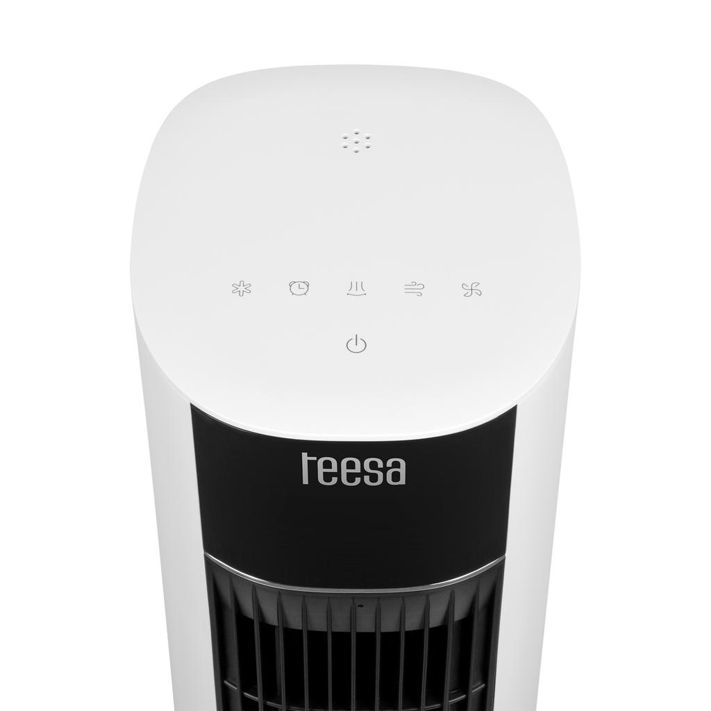 Teesa Water Column Fan, Floor Oscillation, LCD Display, Remote Control