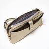 Pisoraro Wallet Shoulder Bag with Smartphone PR184 GOLD Storage, Crossbody, Gold, Multifunctional,