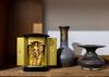 Buddhistische Statue von Ususama in einem Schrein Makita Shuun Originalmodell der Schutzgottheit des Takaoka Bronze Myo-o (vergoldet/24k Gold) Bildhauer