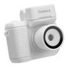 1080P Tiny Digital Camera 1.44 Inch HD Display Thumb Sized Camera Keychain with 32GB Memory Card Built in Flash White