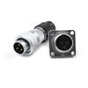 WEIPU WS16 TD/Z 2Pin 3Pin 4Pin 5Pin Automotive Screw Install Electrical Panel Connector 7pin 9pin 10pin Male Plug Female Socket