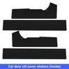 Vtear Car Interior Door Sill Stickers Cover Decoration Exterior Pad Trunk Rear Bumper Mat Accessories Parts For Voyah FREE 2024