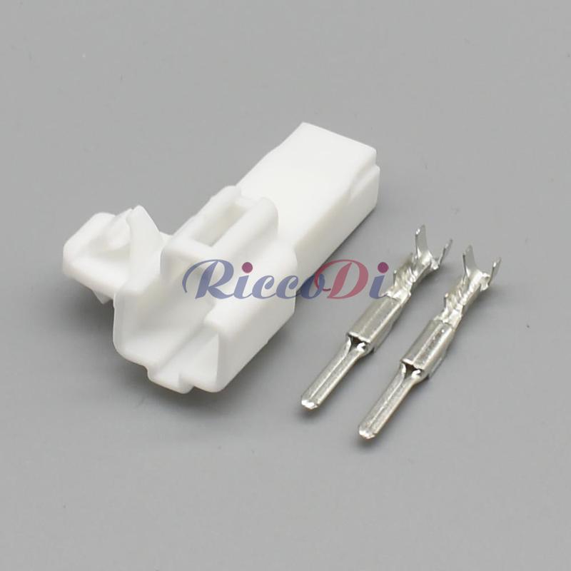 1 Set 2 Pins Male Connector 7282-7424/90980-11724 Plug Automotic Socket DJ70227Y-2.2-11