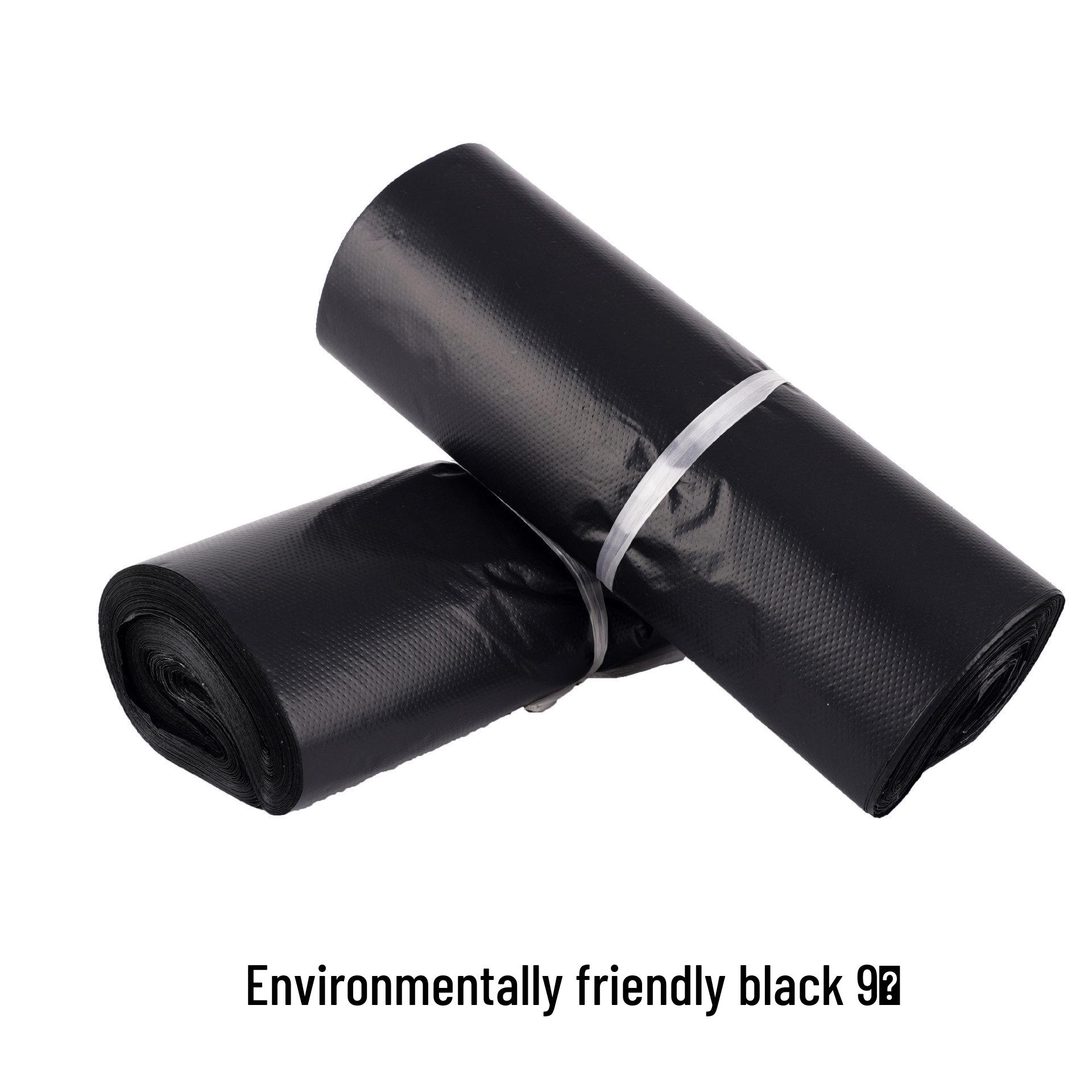 Black & White Waterproof Express Bags for E-commerce Logistics - Gray Clothing Packaging
