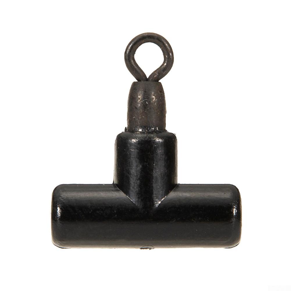 10/15pcs Carp Fishing Rolling Swivel Zip Sliders Swivels Rigs Connect-Line-Slide