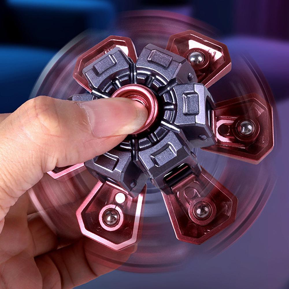 EDC Hand Spinner Stress Relief Toy Creative Rotating Fingertip Gyroscope Spinner Fidget Toys Christmas Gifts for Boys Adult
