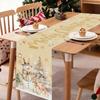 Christmas Table Runner Christmas Party Decoration 2025 Xmas Table Decor Santa Claus Table Flag Navidad Natal New Year Gift 2026
