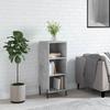 Vidaxl Cabinet, Concrete Grey, 34.5X32.5X90Cm, Wood-Based Material