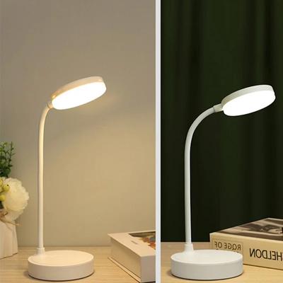 LED Prenosná stmievateľná stolná lampa USB zástrčka Napájanie z batérie Stolná lampa Spálňa Čítanie Nočné svetlo Ochrana očí LED Lampička na posteľ