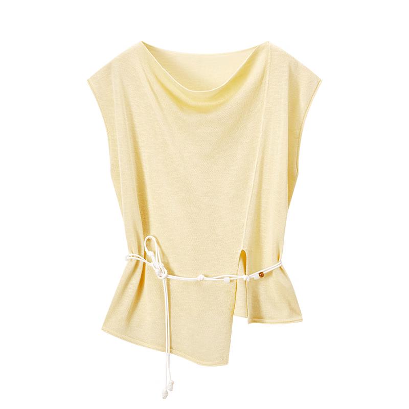 

Xiangying Women s French Drape Neck Knit Top S