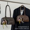 This year's popular Boston bag women's large-capacity 2025 new autumn and winter retro shoulder underarm commuter pillow bag