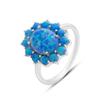 Inel de argint cu opal 2.125ct, greutate produs 3.53 g (2151845)