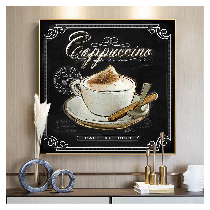 Print Canvas Painting Scandinavian Adornment Nordic Style Kids Room Bars Cafe Home Decoration Kitchen Vintage Coffee Poster