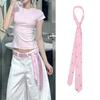 Unisex Tie Striped Print Necktie