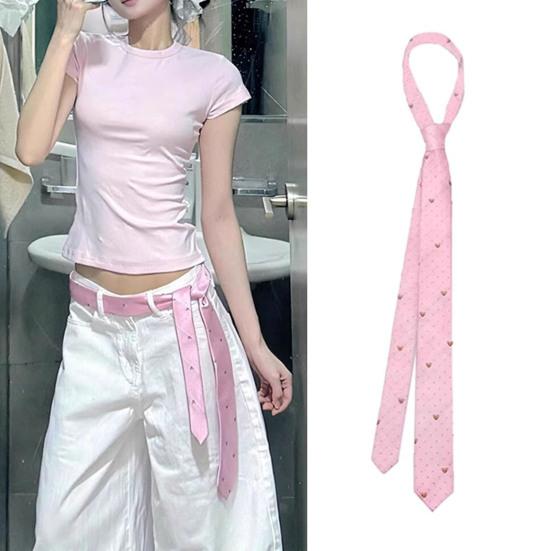 Unisex Tie Striped Print Necktie