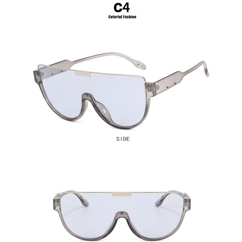 Women's Sunglasses, Large-frame One-piece Sunglasses, Men's and Women's Fashion Sunglasses.