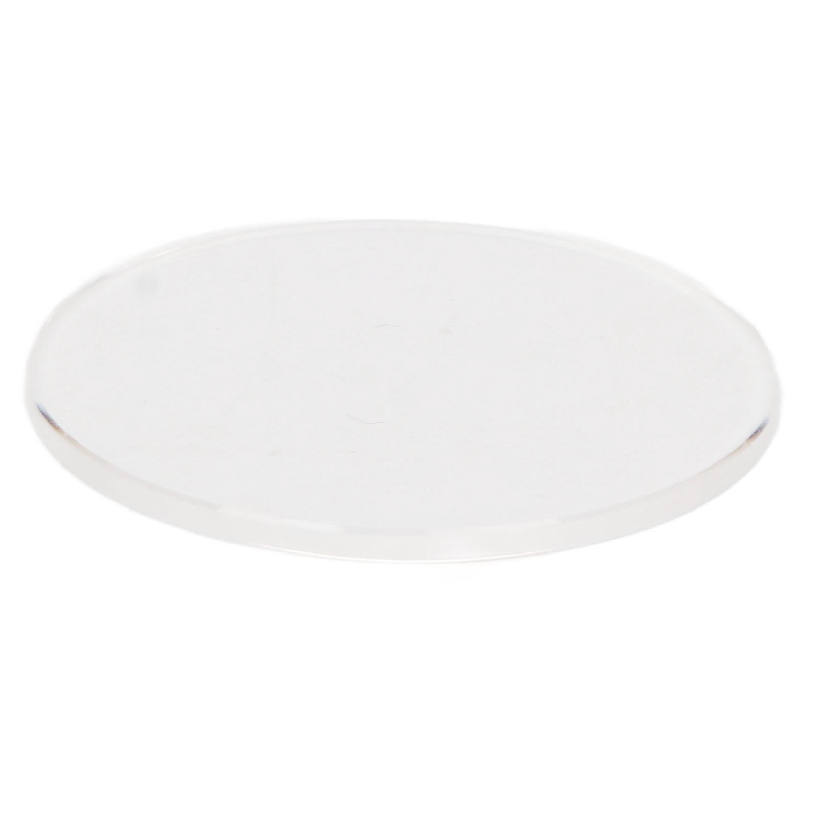 

Watch Glass Round Flat 1.5mm Thickness High Transparency Replacement Watch Lens Glass 33mm 1.30in