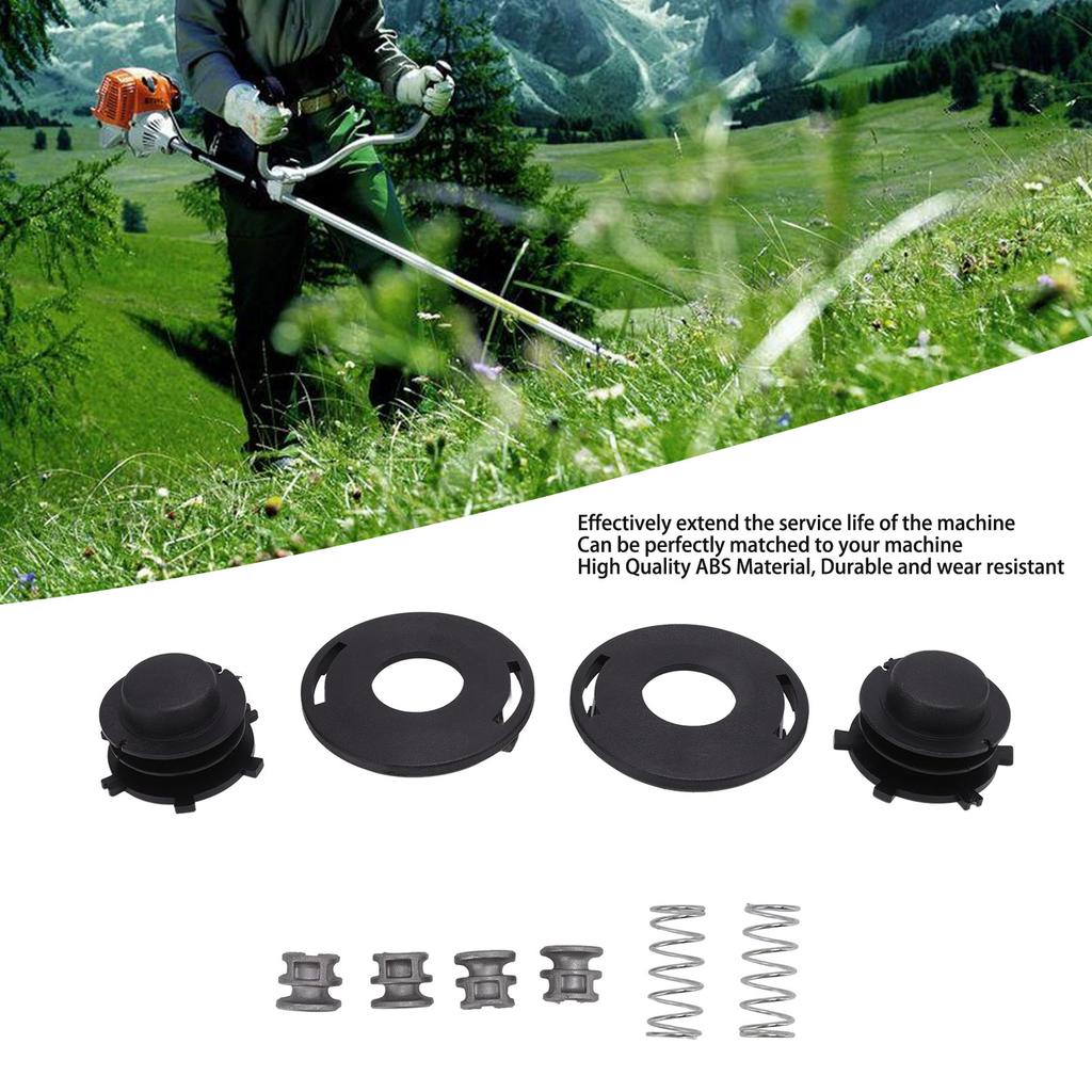 2pcs 4002‑713‑3017 Trimmer Head Spool for STIHL AutoCut 25‑2 Fs90r Fs100rx Trimmer Accessory