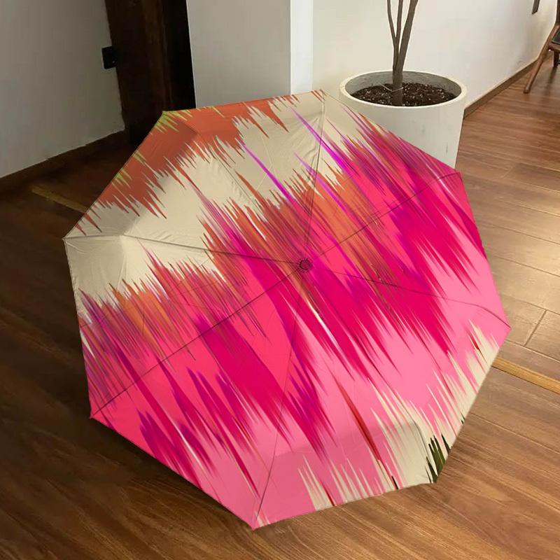 

1pc Abstract Pattern Automatic Open/Close Umbrella, Formal Events - Ideal Gift for Family or Friends, Outdoor Accessory yy251211255