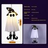 Lighted Specter Hanging Decoration Glowing Specter Hanging Ornament with LED Light For Porch Yard Indoor and Outdoor X3UC