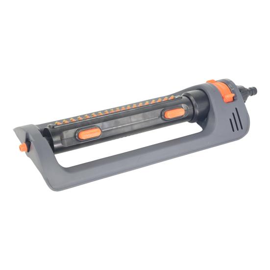 Oscillating Sprinkler with Weighted Base Adjustable Spray Angle Sprinkler