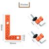 90 Degree Professional Positioning Square Woodworking Right Angle Clamp Precision Clamping Tool for Picture Frames/Boxes/Cabinet