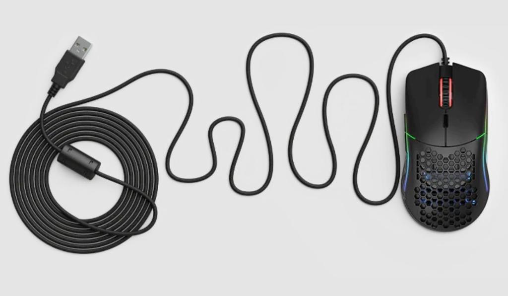 Glorious Model O Wired Gaming Lightweight RGB with 6 Programmable Honeycomb USB Gaming Mouse Mouse, Buttons, Design, (58g)