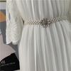 Pearl Waist Chain With Skirt Dress Decorative Belt Women'S Fine Summer Simple Beaded Elastic