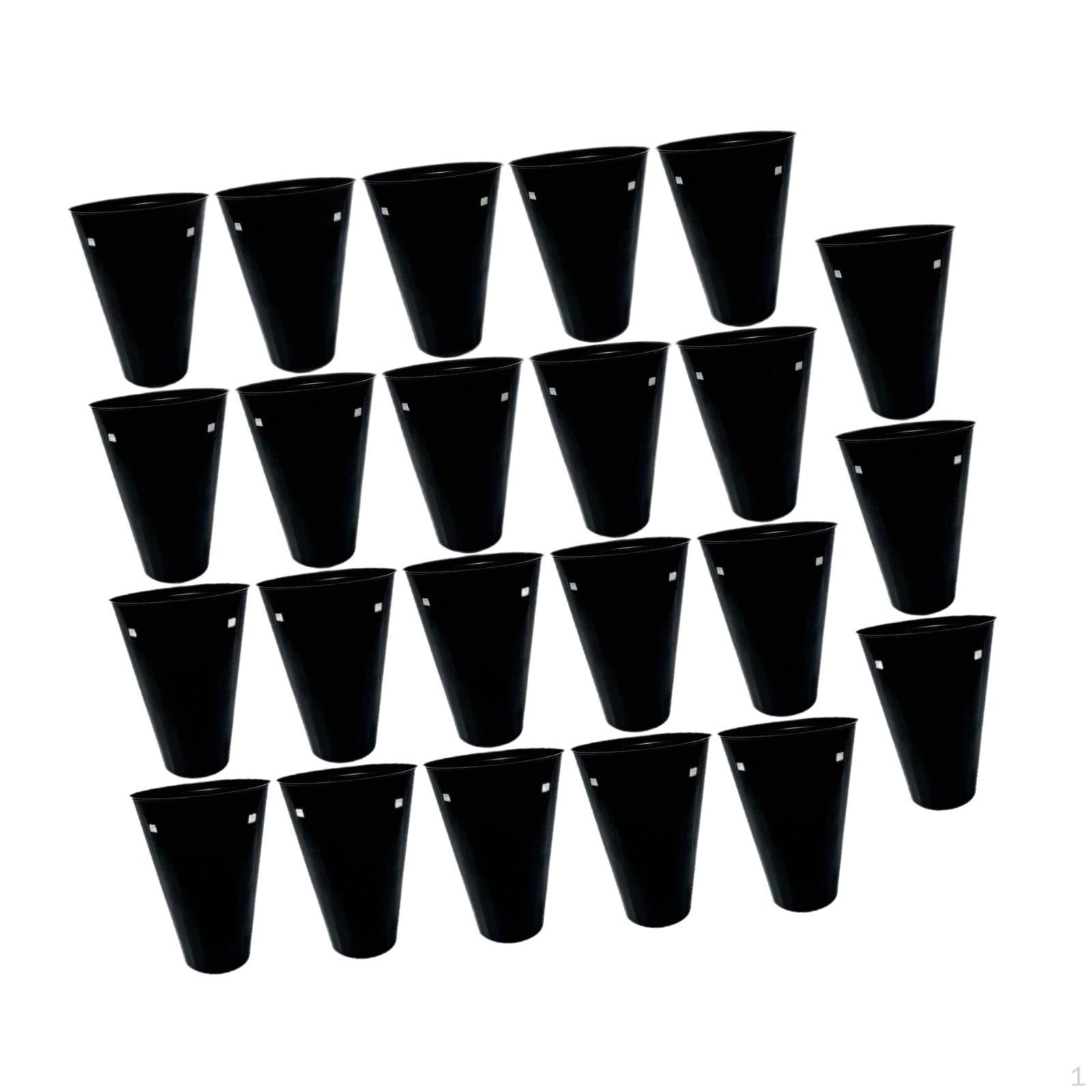 

23Pcs Flower Buckets Bouquet Holder Flowers Decorative Arrangement Cone Vase for