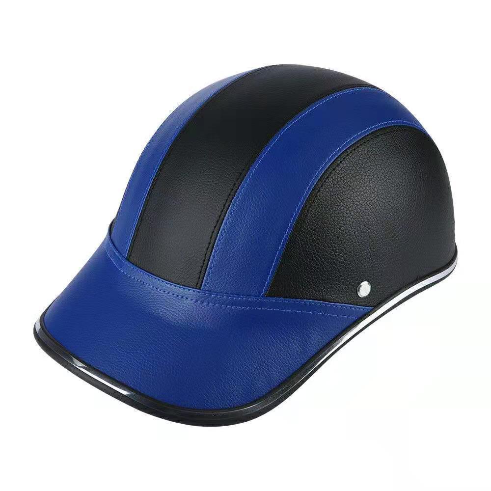 Breathable Retro Electric Car Riding Helmet Baseball Cap