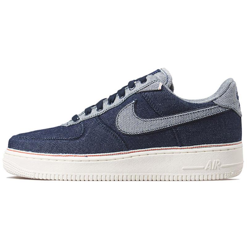 Nike Air Force 1 Low 3x1 Denim Raw Indigo Sneakers 905345-402