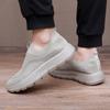 Summer Men Casual Shoes Fashion Breathable Mesh Comfortable Flat Casual Walking Shoes Men Outdoor Non-Slip Loafers Sneakers