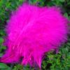 50Pcsdiy Color Feather Full Fleece Turkey Feather Clothing Antique Headdress Pet Toy Handicraft Decoration