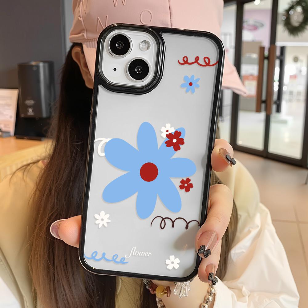 Akrylový kryt na telefon pro iPhone 11 13 16 ProMax Kryt iPhone 13 14 15 ProMax 12 13 ProMax Kryt Samsung A55 A05S A54 A06 S22 A15 S23 A12 A22 A52S Kreslený