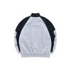 Fila Fusion Color Block Loose Fit Stand Collar Multi Pocket Casual Outdoor Work Jacket Men Jackets Deep-Black T11M215703FBK