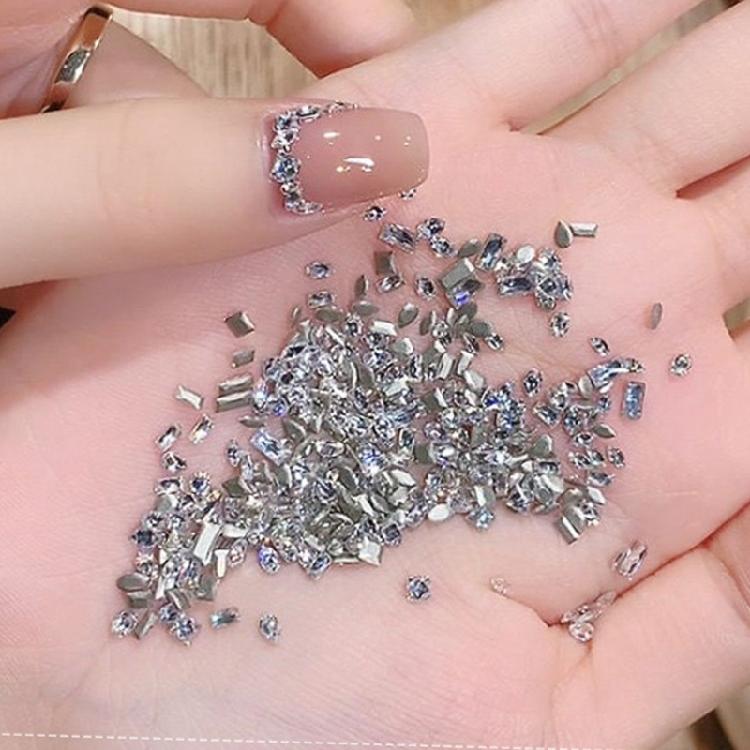 Nail Rhinestones Irregular Shaped Nail Charms Crystal Gems Nails Art Decoration