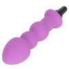 Muscle Massager Head Waterproof Silicone Replacement Head Accessory for   Tissue Massager Purple