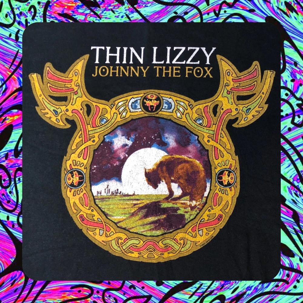 Thin Lizzy Band Black Heavy Cotton All To 4XL Shirt Unisex T-Shirt S
