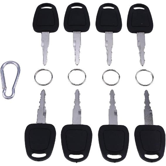 (8 Ignition Keys F900 for Terex Bobcat Doosan Daewoo Heavy Equipment K1009605B