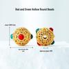 Vintage Brass Filigree Pearl Spacer Beads for Handmade DIY Bracelets