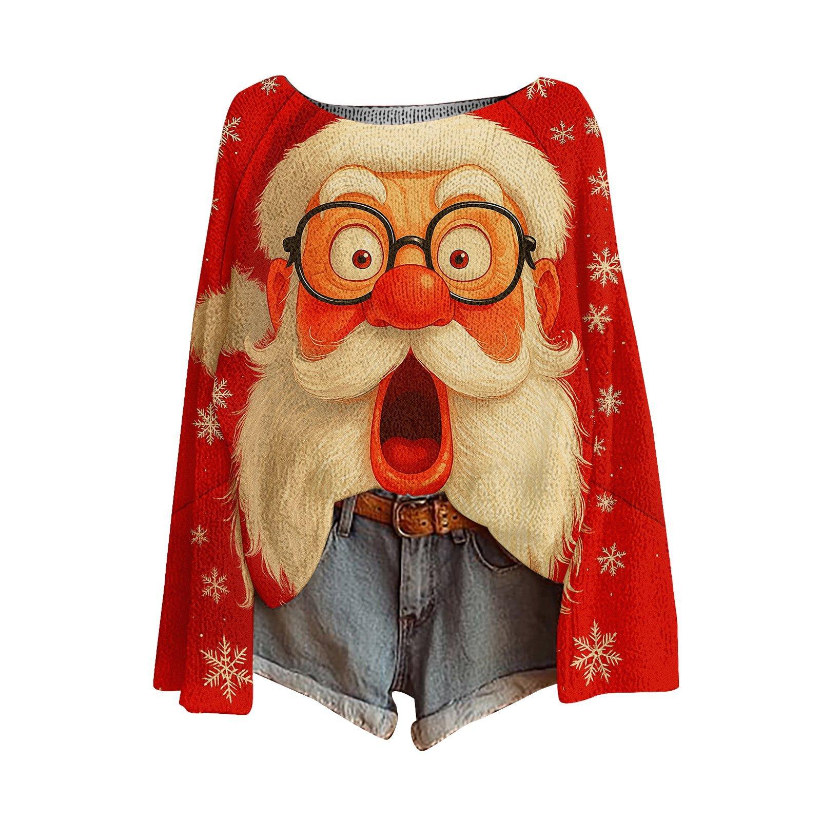 XDC-YZL84-One-word neck pullover sweater 3D printing S