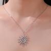 My Shape Stainless Steel Sun Pendant Necklaces for Women Men Vintage Gold Plated Choker Daily Jewelry Fashion Accessories Gifts