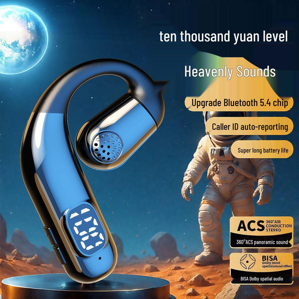 Comfortable Sports Noise-Canceling Ear Hook Bluetooth Earbuds for Long Wear