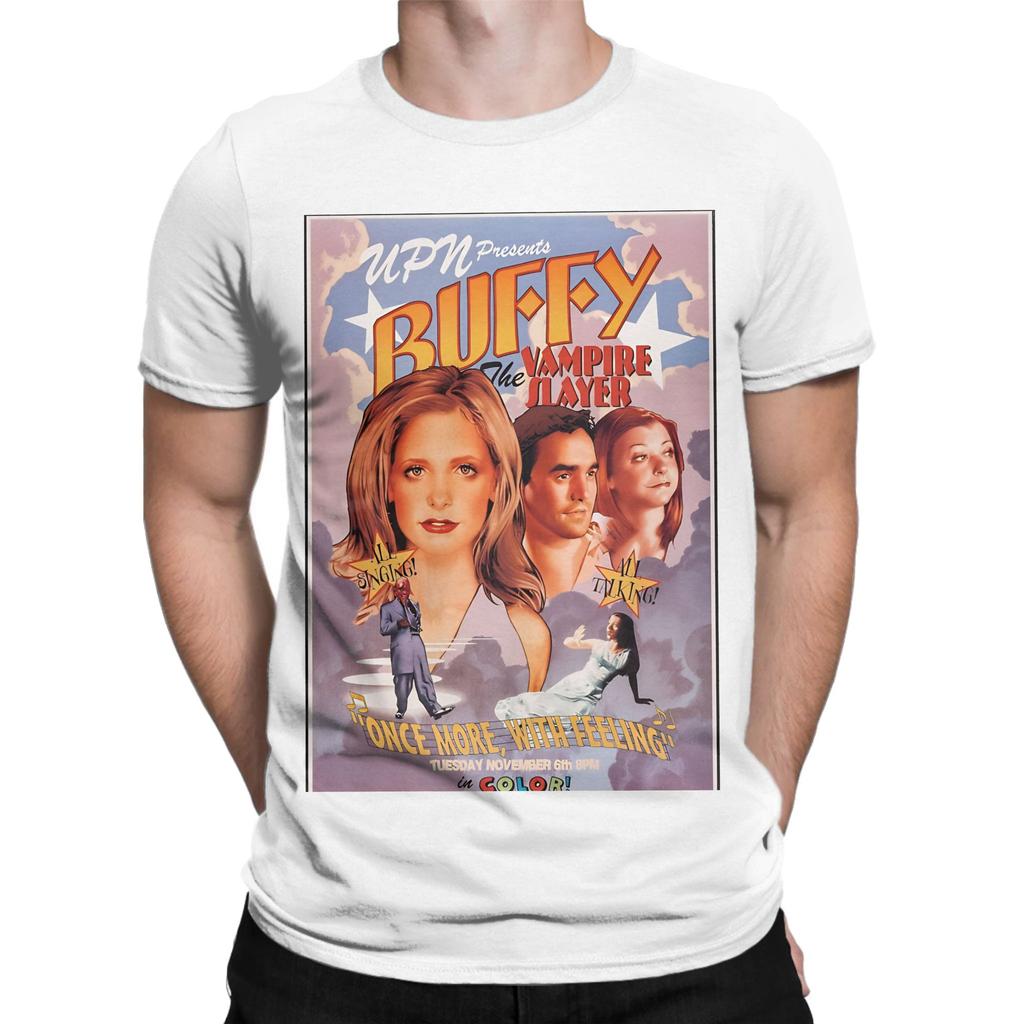 bBuffy The Vampire Slayer Band Once More With Feeling Funny 100 Cotton TShirt Buffy The Vampire Slayer Band Tops Tees For Unisex
